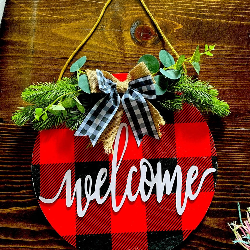 Welcome sign